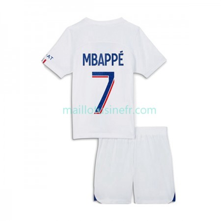 Maillot de Foot Paris Saint-Germain Mbappé 7 Troisième 2022-23 - Enfant Maillot de Foot Paris Saint-Germain Mbappé 7 Troisième 2022-23 - Enfant